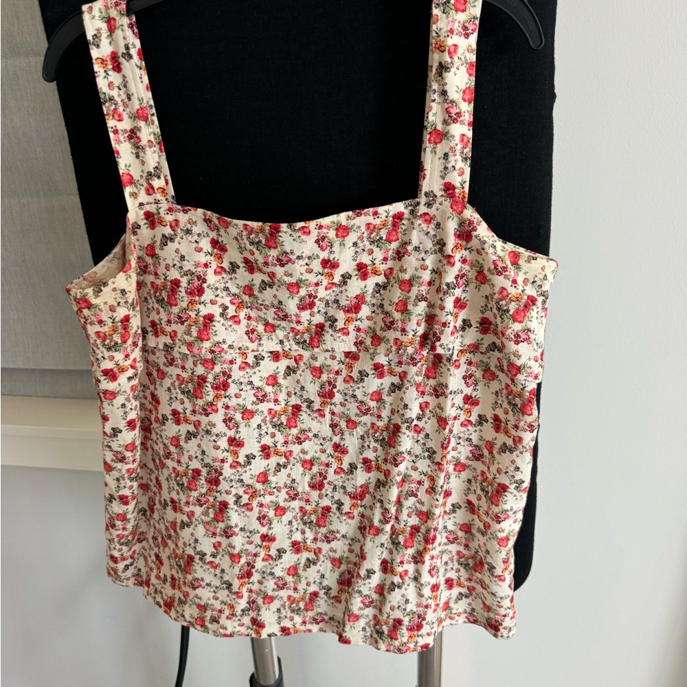 Floral Sézane tank